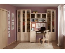 Sherlock Библиотека компоновка 1 [Шерлок дуб сонома]